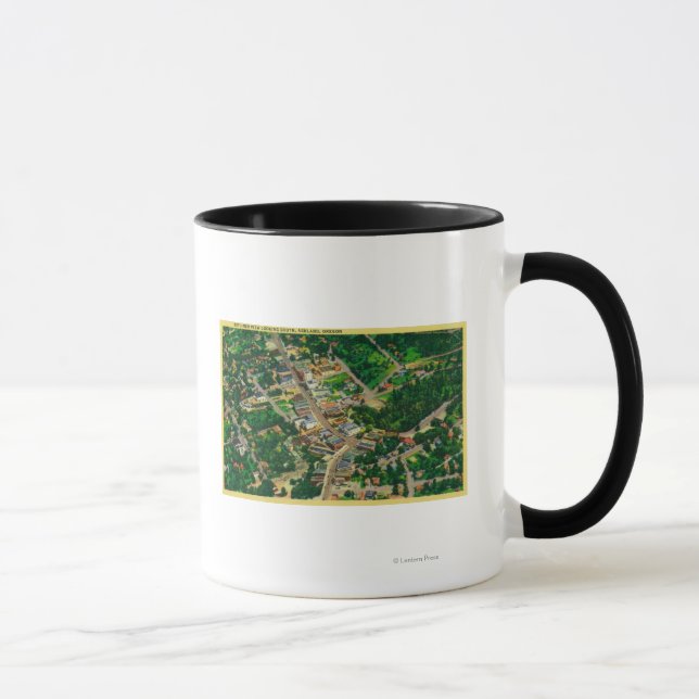Taza Vista Skyliner con vistas al sur de Ashland, OR (Derecha)