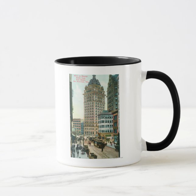 Taza Vista sur de Kearny St desde Post St (Derecha)