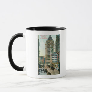 Taza Vista sur de Kearny St desde Post St