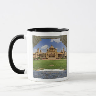 Taza Vista trasera del hotel Umaid Bhawan Palace, Jodjp