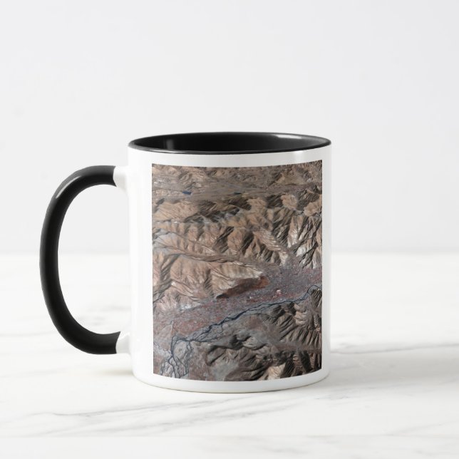 Taza Vista tridimensional del paisaje (Izquierda)