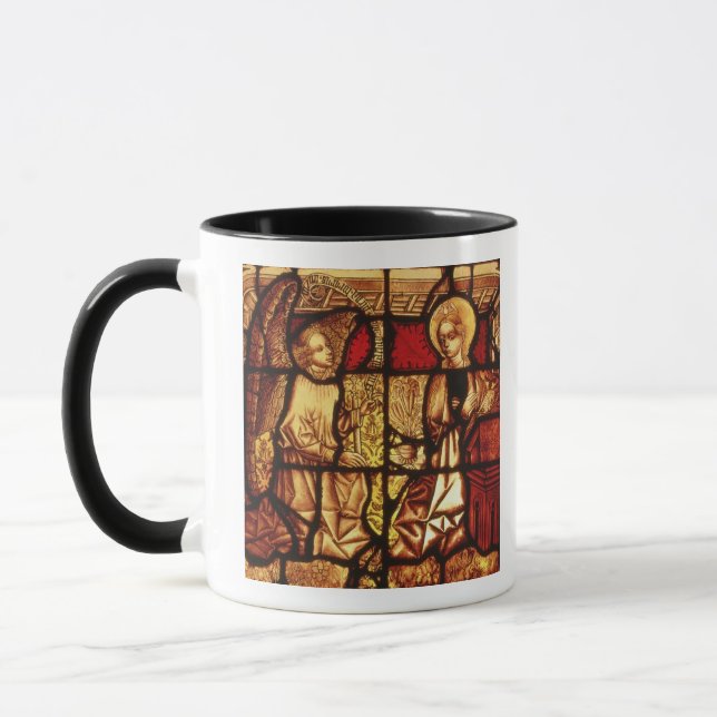 Taza Vitral que representa el anuncio, G (Izquierda)