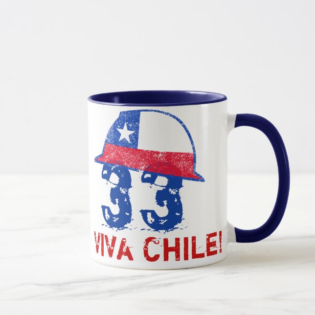 Taza ¡Viva Chile! (Derecha)