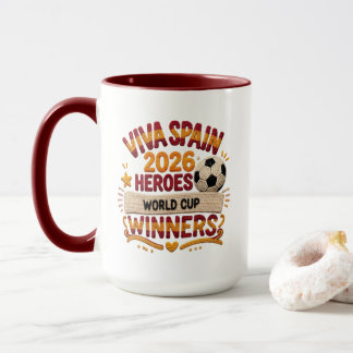 Taza Viva España Copa Mundial de Heroes 2026