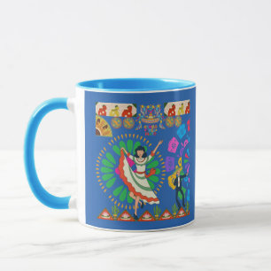 Taza Viva Fiesta Dreams azul