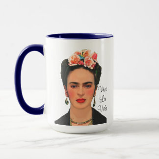 Taza Viva La Vida - Frida Kahlo Mug