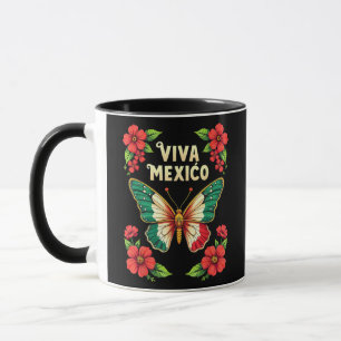 Taza Viva México Día de la Independencia de México