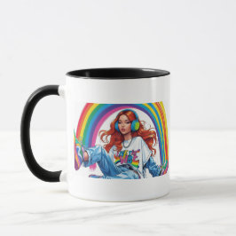 Taza Vive el Chica de Vibe
