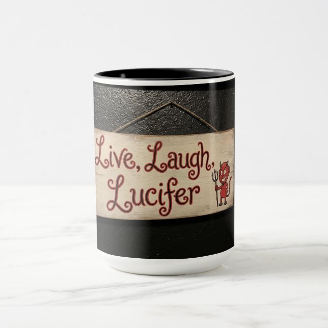 Taza Vive, Ríe, Lucifer (Centro)