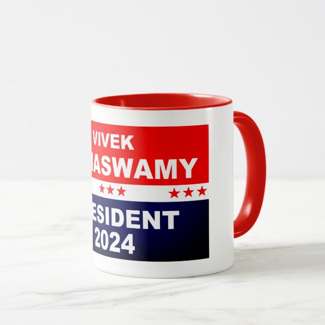 Taza Vivek Ramaswamy President 2024 (Anverso derecho)