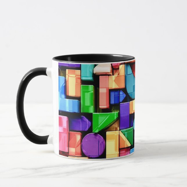 Taza Vivid Geometric Flow (Izquierda)