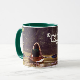Taza Viviendo demasiado poco