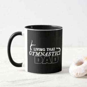Taza Viviendo ese padre de gimnasia, amante de la gimna