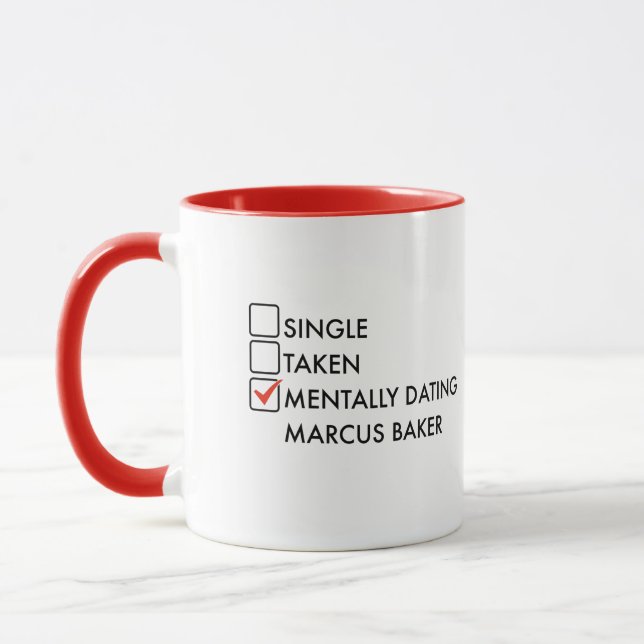 Taza Viviendo mentalmente Marcus Baker Ginny y Georgia  (Izquierda)