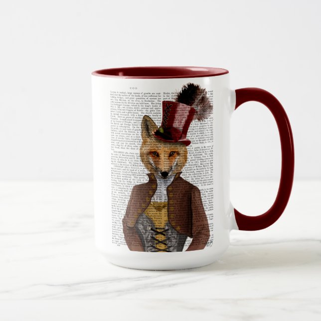 Taza Vivienne Steampunk Fox (Derecha)