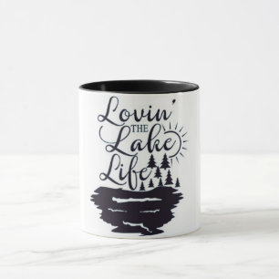 TAZA **VIVIR LA VIDA DEL LAGO** EN ESTE GUAY