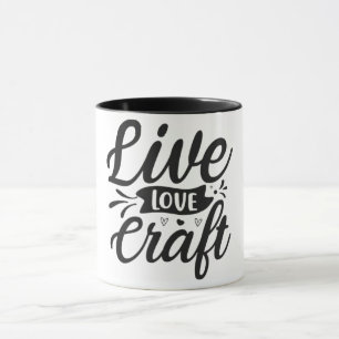 Taza Vivo, amor, artesanía- Mug