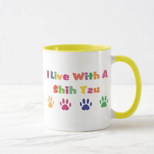 Taza Vivo Con Un Shih Tzu
