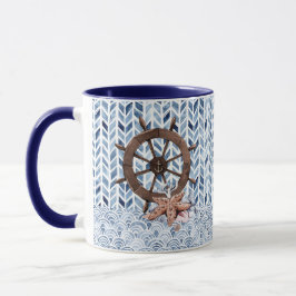 Taza Volante de dirección del buque, pez estrella, patr
