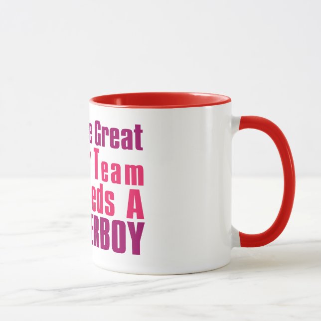 Taza Voleibol acuático en rosa (Derecha)
