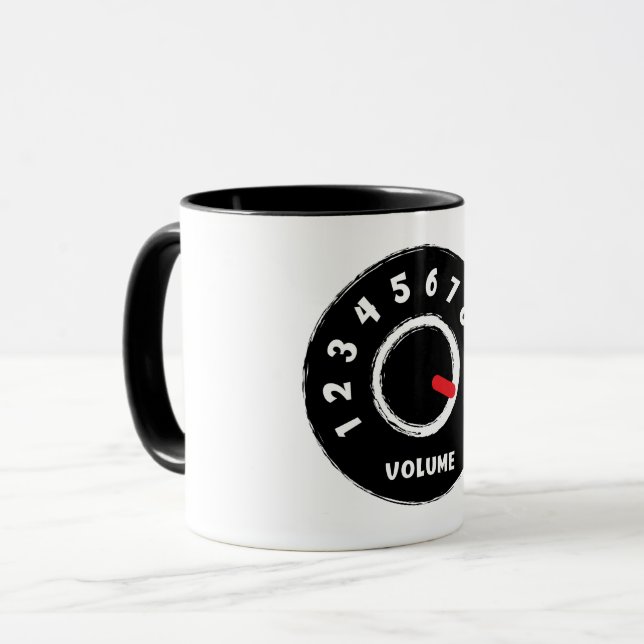 Taza Volumeknop regelaar, geluid strekte knop. Gitaar. (Anverso izquierdo)