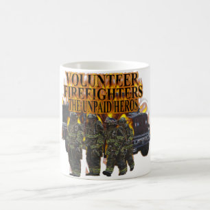 Taza voluntaria de los bomberos