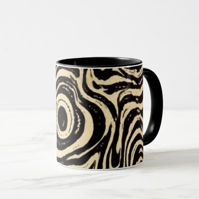Taza Vórtice Monocromo (Anverso derecho)