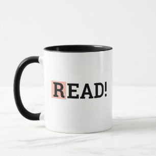 Taza ¡VOTA! Diseños de una palabra
