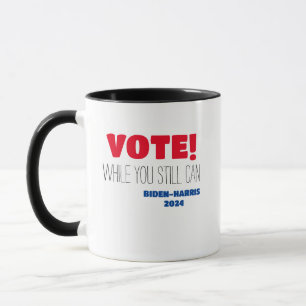 Taza ¡VOTA! Mientras Todavía Pueda Biden-Harris 2024