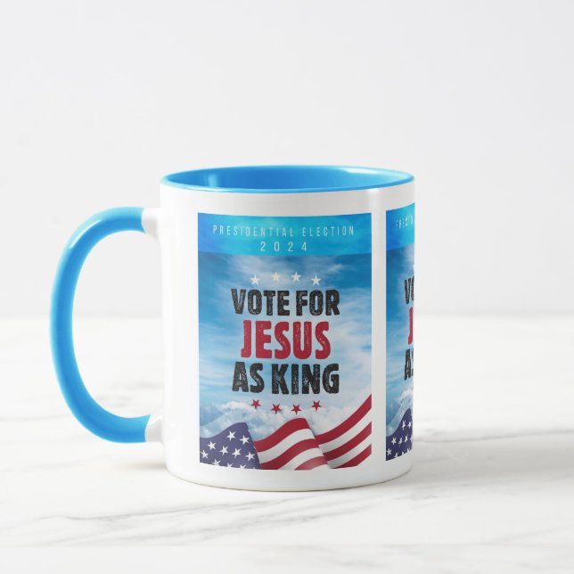 Taza Vota Por Jesús Como Elecciones Presidenciales De R (Izquierda)