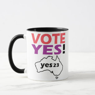 Taza Vota Sí a la Voz de los Indígenas Australianos