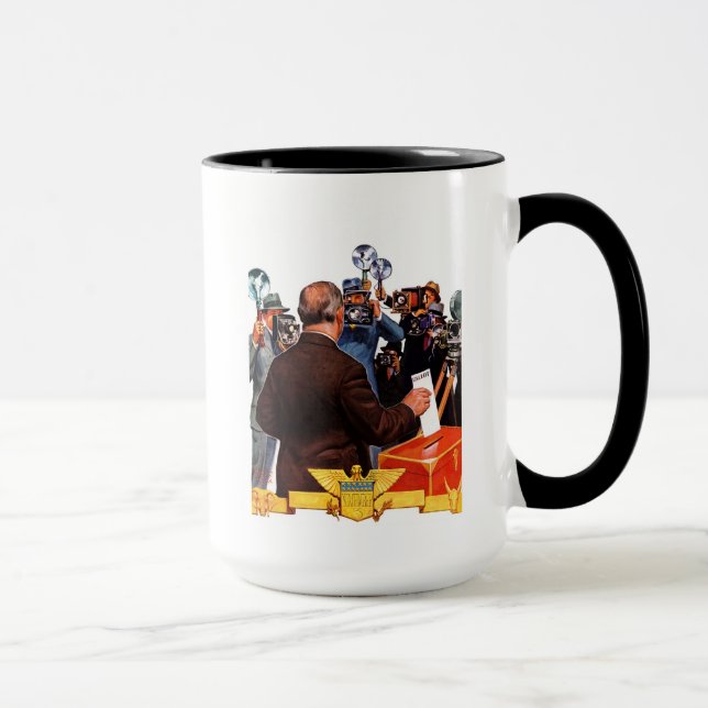 Taza Votación del candidato (Derecha)