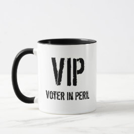 Taza Votante VIP en peligro