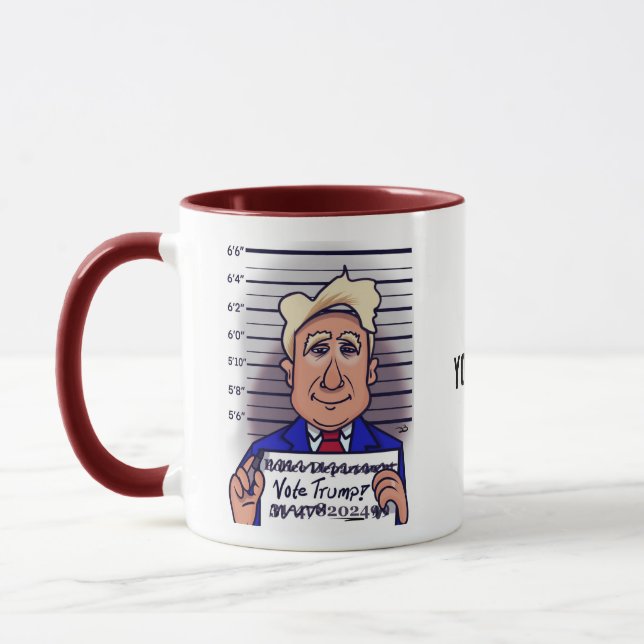 Taza Votar a Trump (Izquierda)