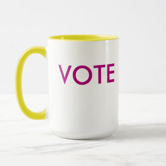 Taza Votar por Art Mug