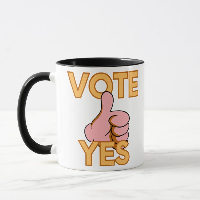 Taza Votar sí (Izquierda)