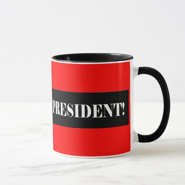 Taza Vote no por presidente (Derecha)