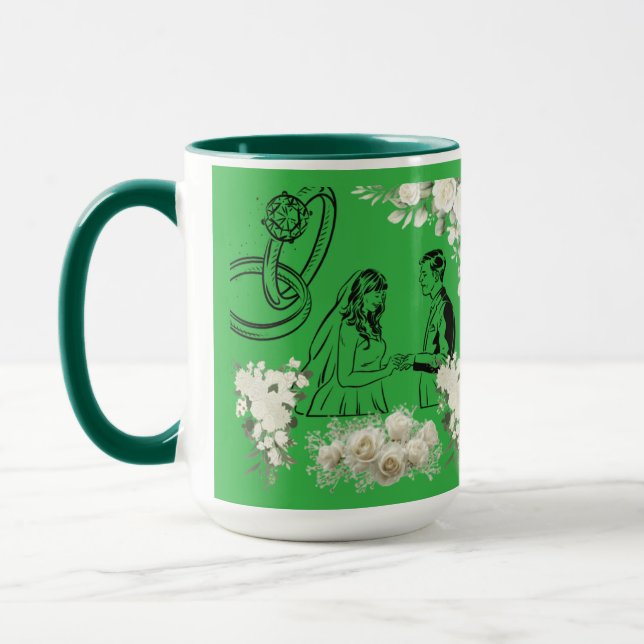 Taza Voto interminable mágico kelly verde (Izquierda)