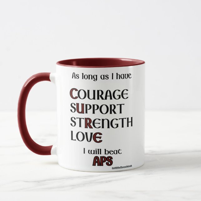 Taza Voy A Ganar...APS (Izquierda)