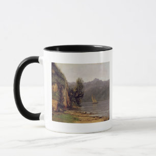 Taza Vue du Lac Leman, c.1873-77