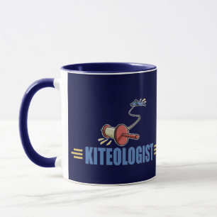 Taza Vuelo chistoso de la cometa