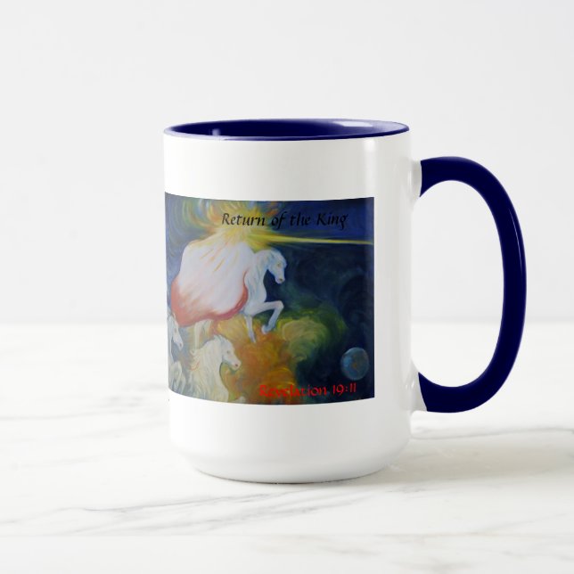 Taza Vuelta del rey, 19:11 de la revelación (Derecha)