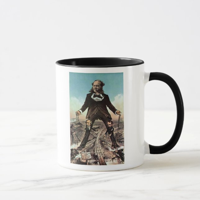 Taza W.H. Vanderbilt como 'coloso de los caminos (Derecha)