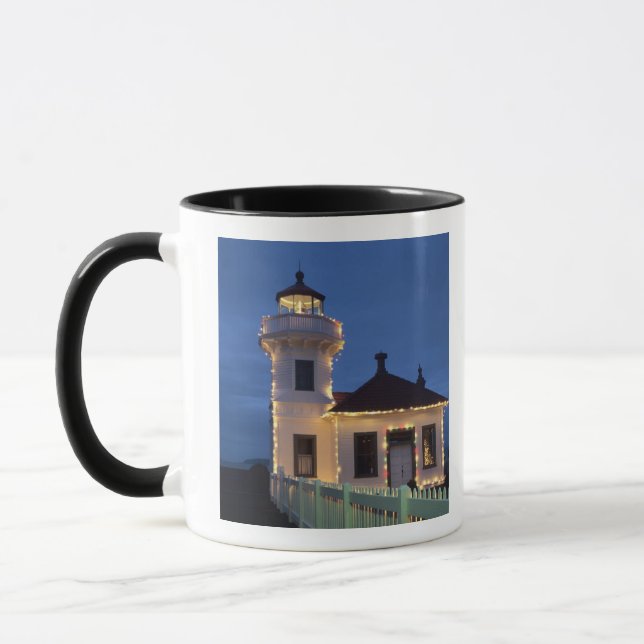 Taza WA, Mukilteo, Faro de Mukilteo, establecido (Izquierda)