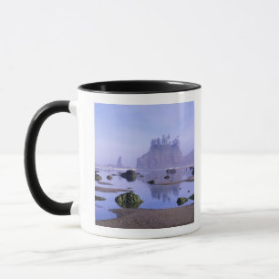 Taza WA, Parque Nacional Olympic, Second Beach,