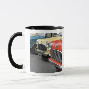 Taza WA, Seattle, automóvil británico clásico.