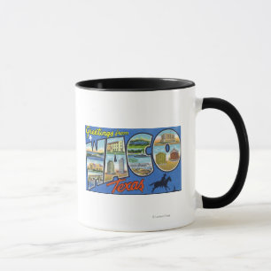 Taza Waco, letra ScenesWaco, TX de TexasLarge