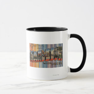 Taza Wahpeton, Dakota del Norte - escenas grandes de la