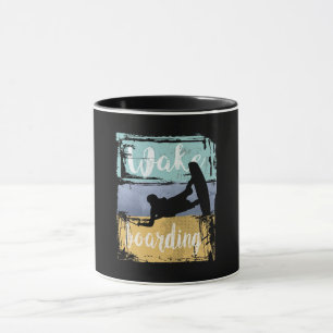 Taza Wakeboarding Retro Wakeboarder