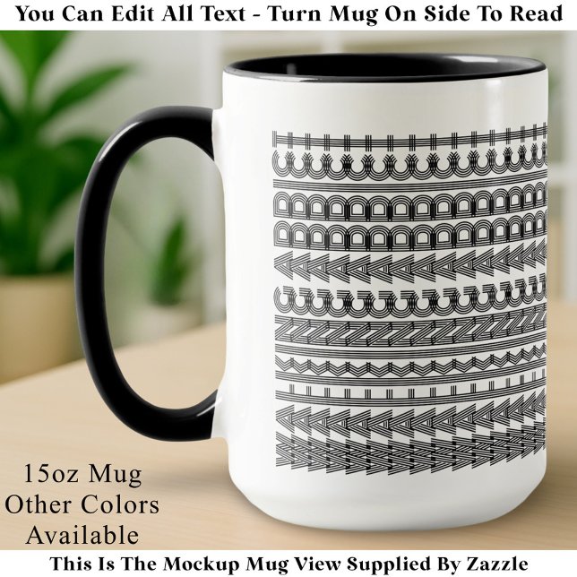 Taza Walking Addict Hidden Message Funny Novelty 111B M (Subido por el creador)